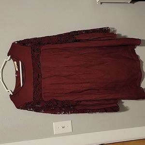 Maroon Rebellion Dress size Large